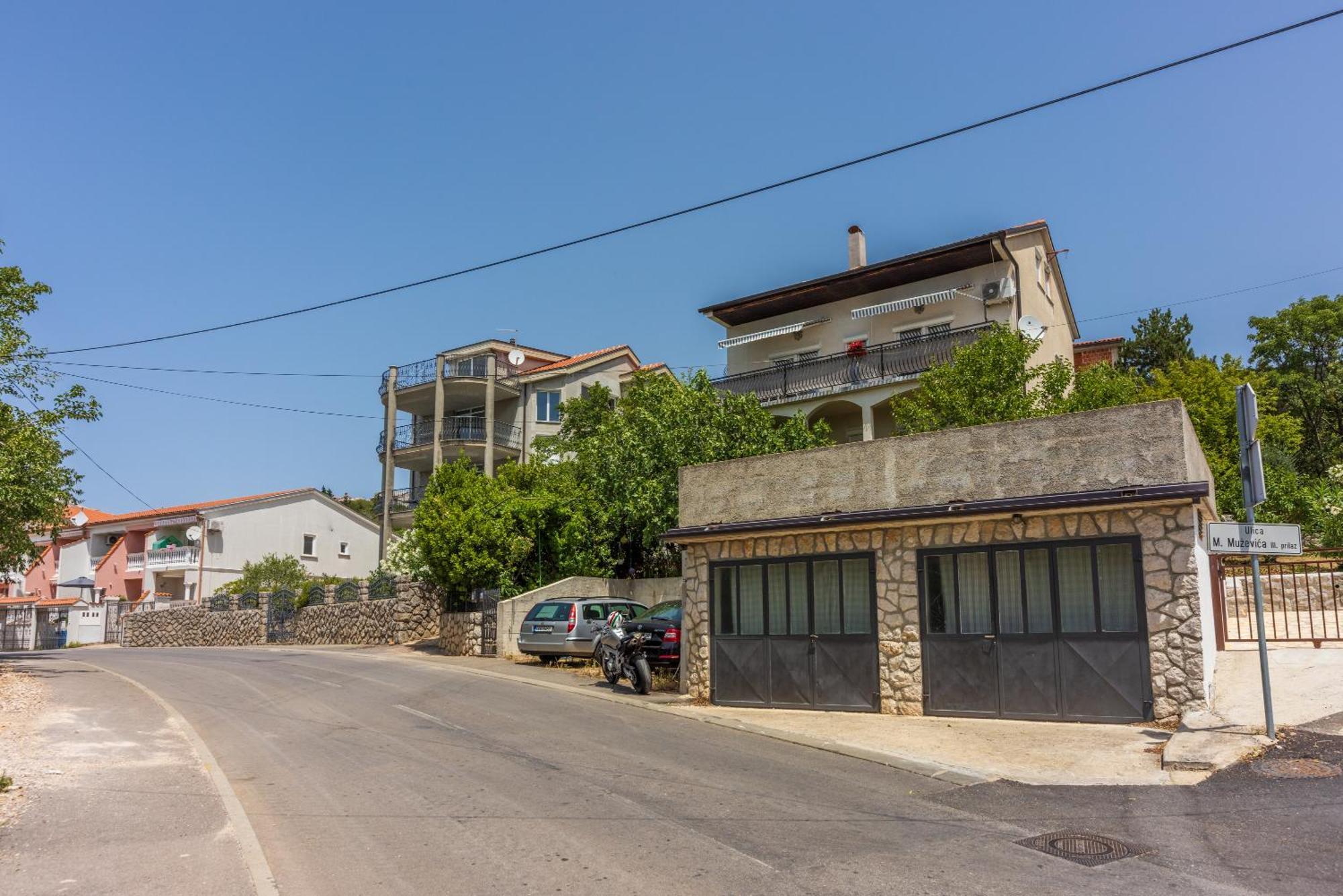 Vila Bohemia Apartman Dramalj Kültér fotó