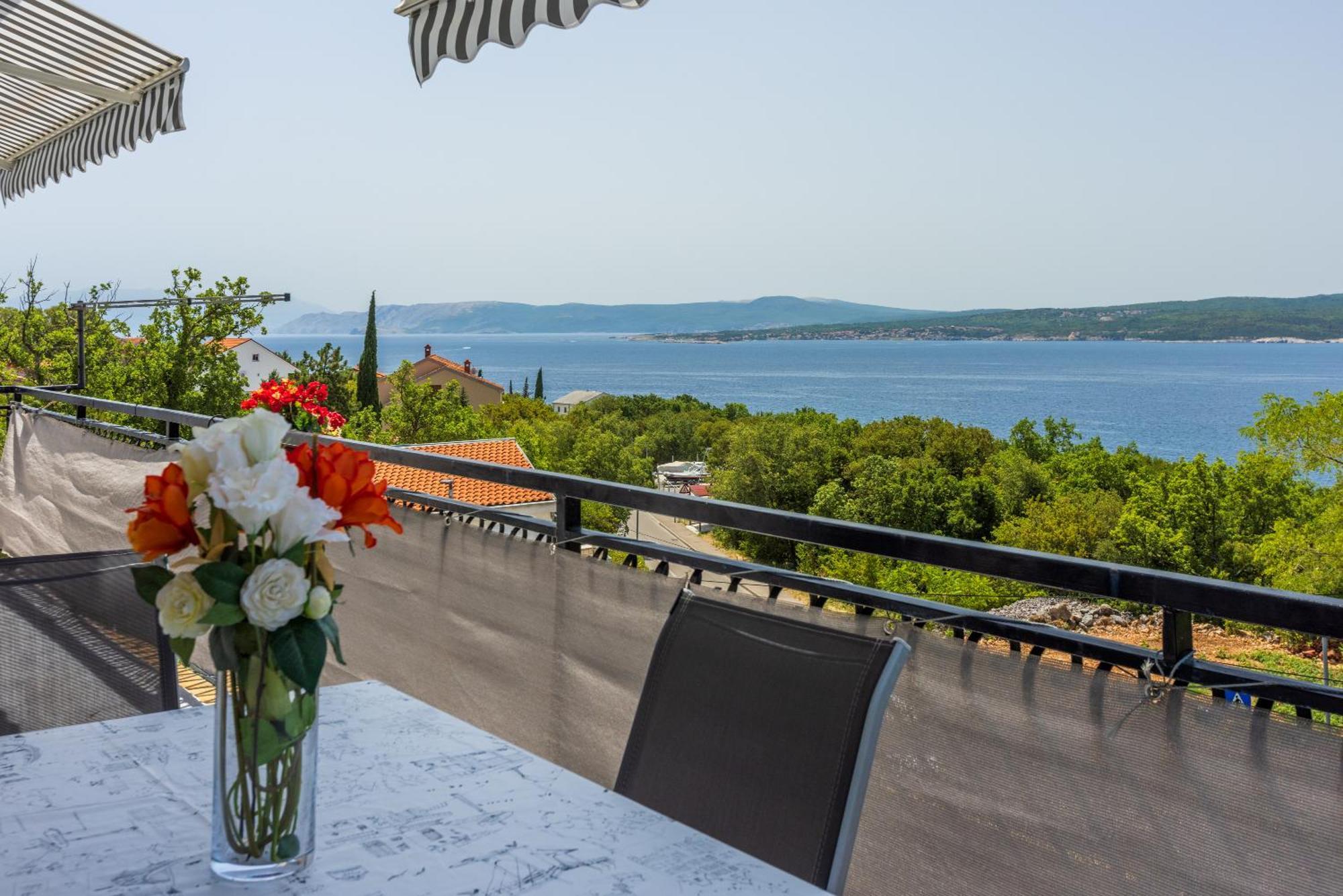 Vila Bohemia Apartman Dramalj Kültér fotó