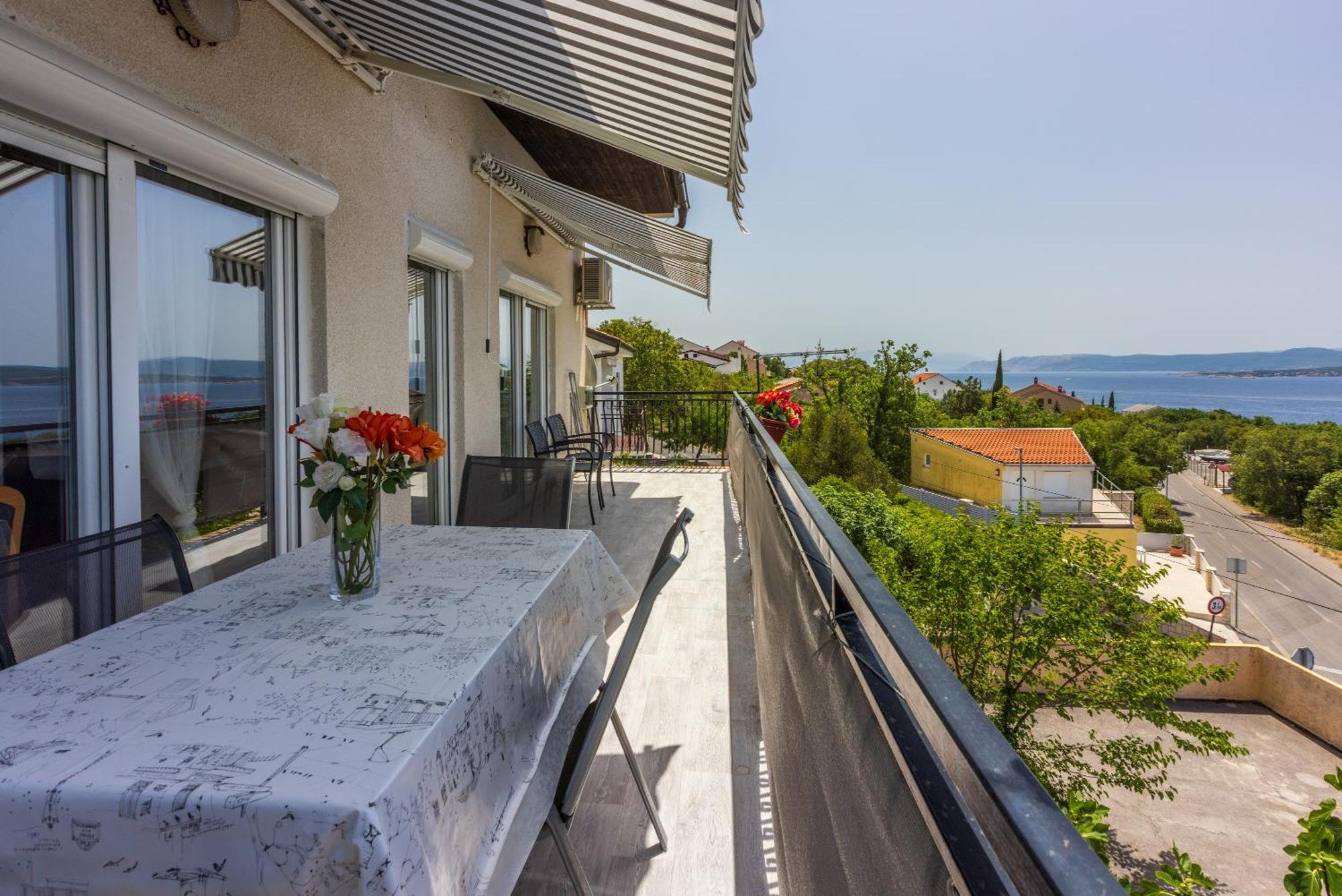 Vila Bohemia Apartman Dramalj Kültér fotó